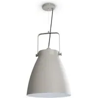 Caleo Pendant Light - Light Grey, Steel