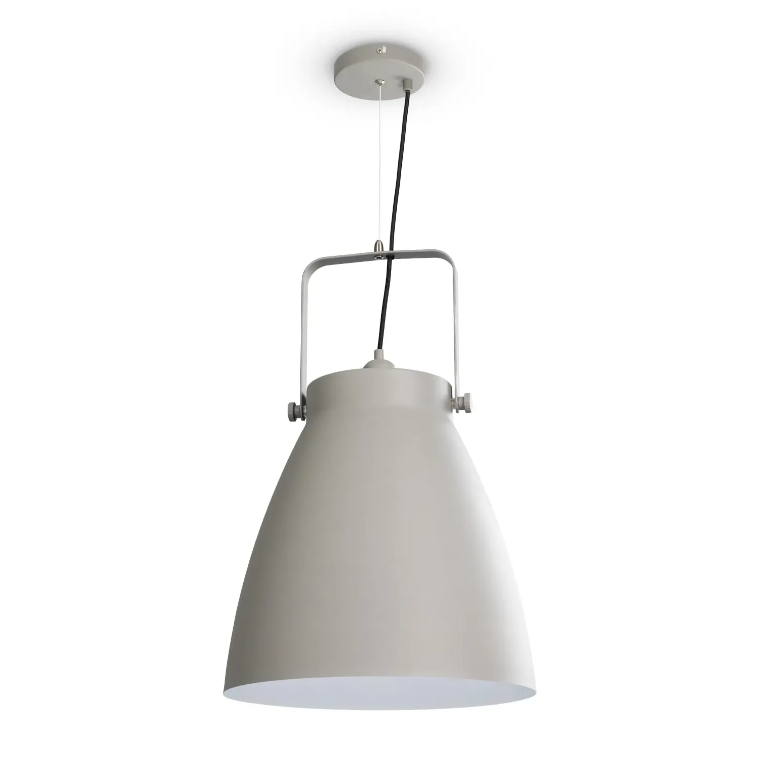 Caleo Pendant Light - Light Grey, Steel