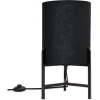 Carla Floor Lamp with Cable Switch - Black, Steel