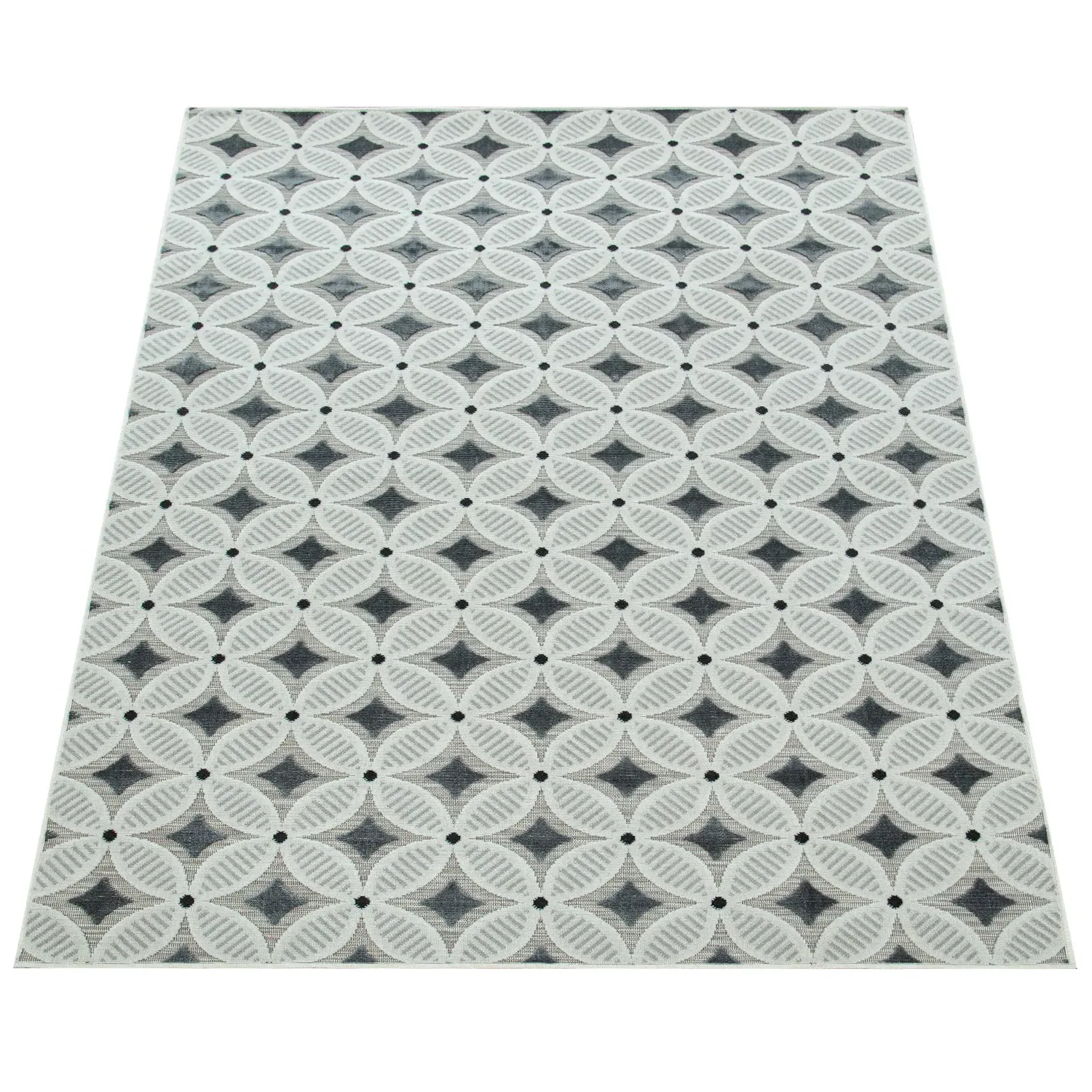 Charlene Indoor Outdoor Rug - Grey