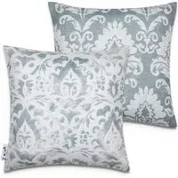 Chino Outdoor Cushion Cover - Grey, Polyester