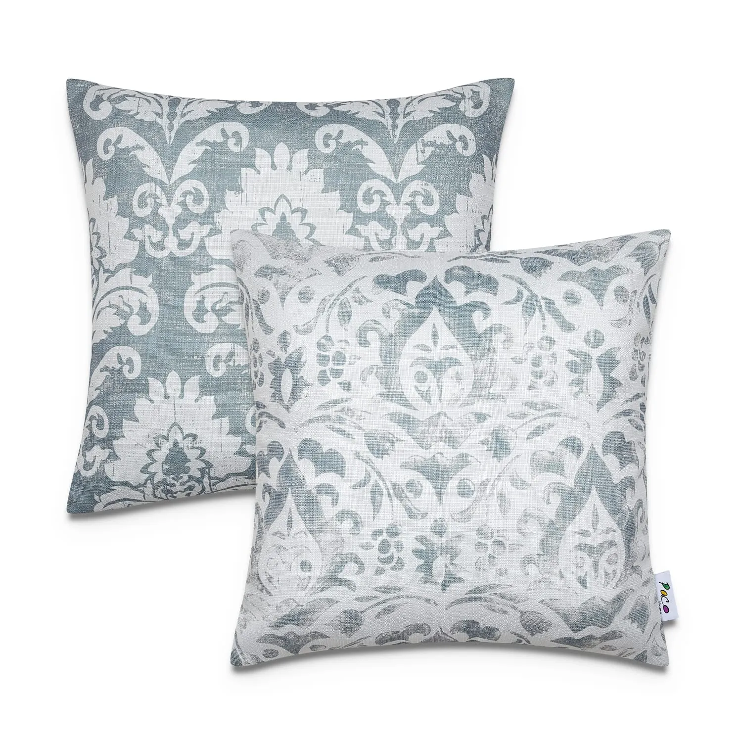 Chino Outdoor Cushion Cover - Grey, Polyester