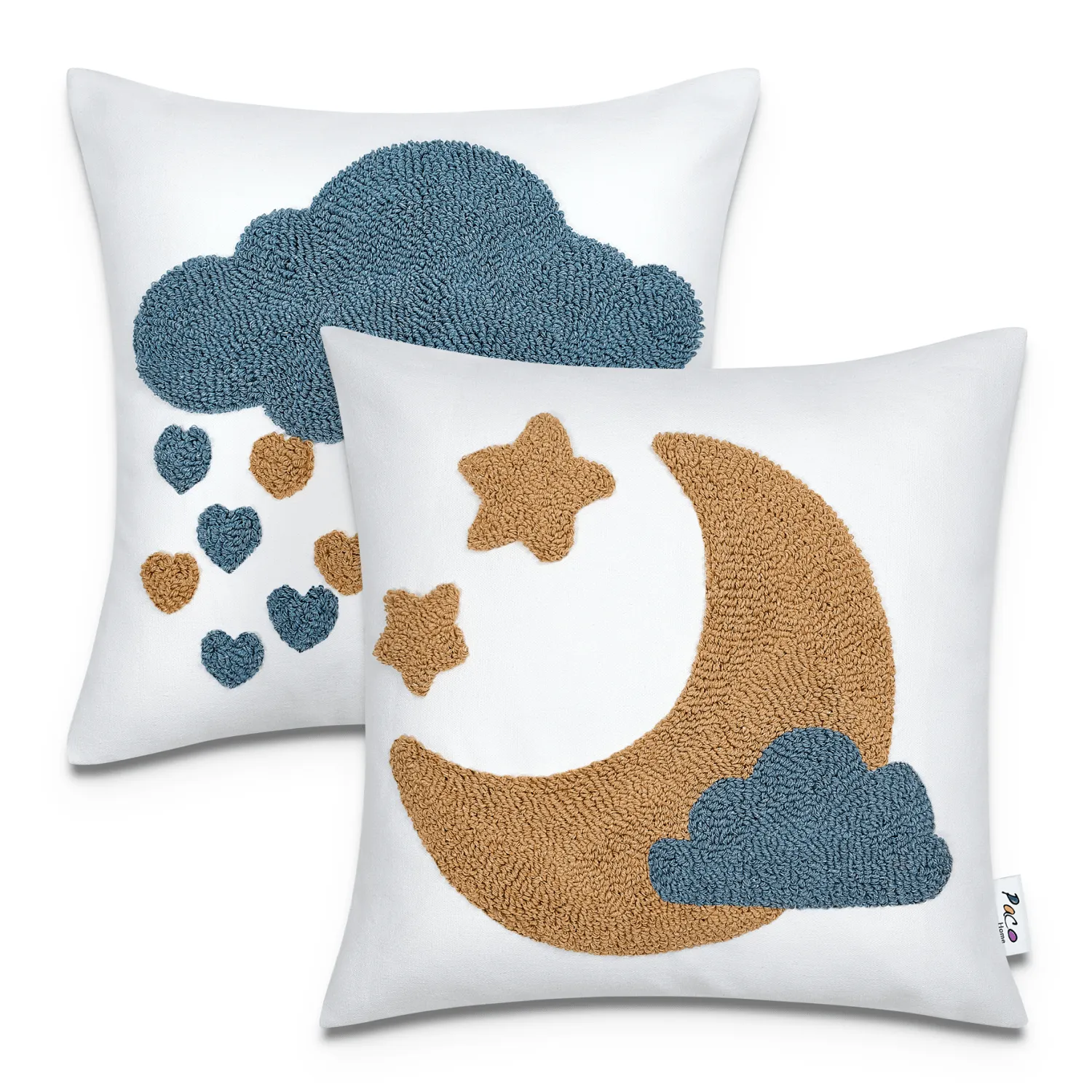 Chino Pillow Cover - Multicolored, Cotton Blend