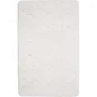 Colby Bath Mat with Memory Foam - Cream