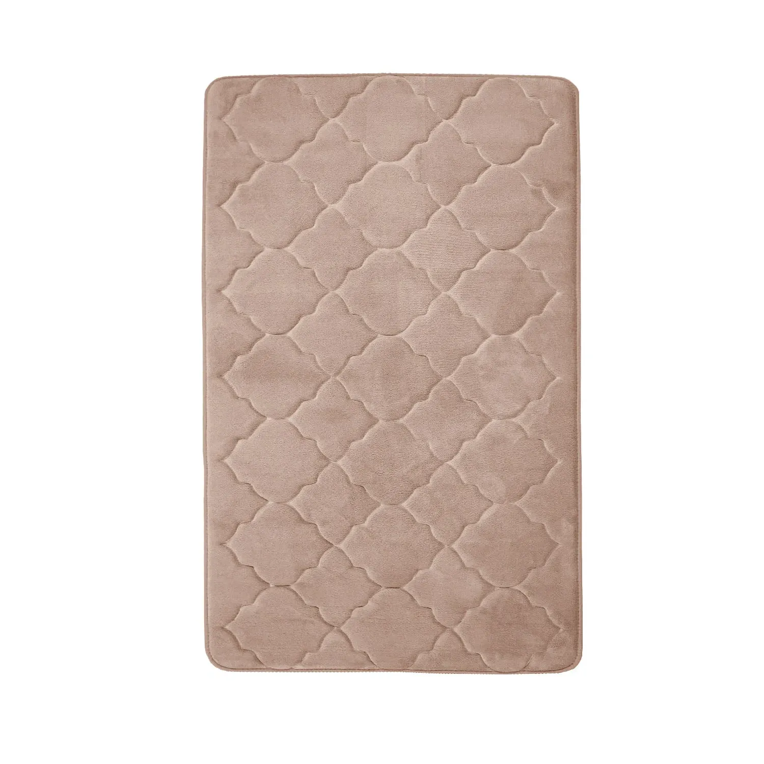 Colby Memory Foam Bath Mat - Beige image