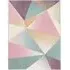 Cosy Triangle Pattern Rug - Multicolored