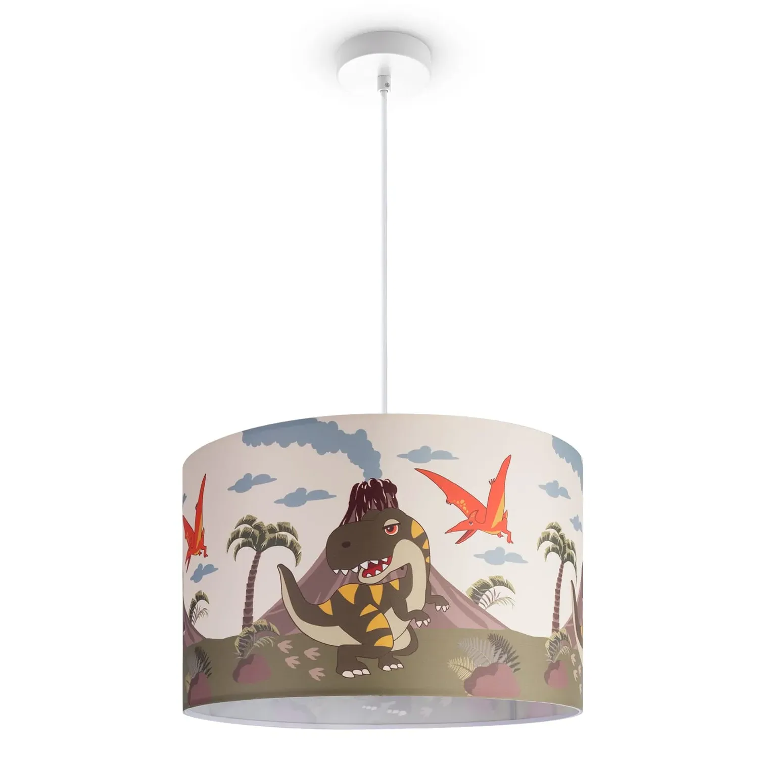 Diamora Pendant Light - Light Green, Fabric image