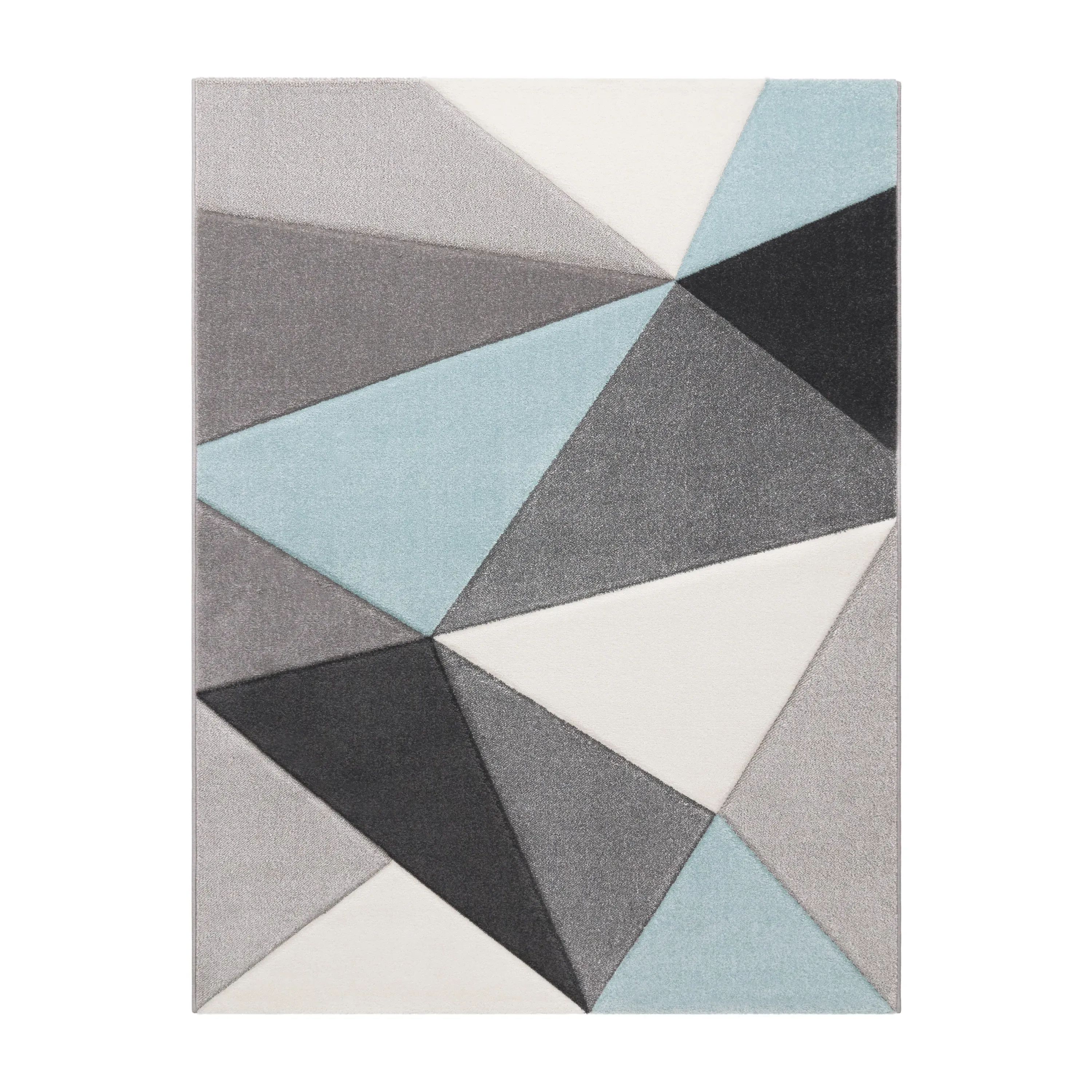 Dilara Geometric Rug - Turquoise image