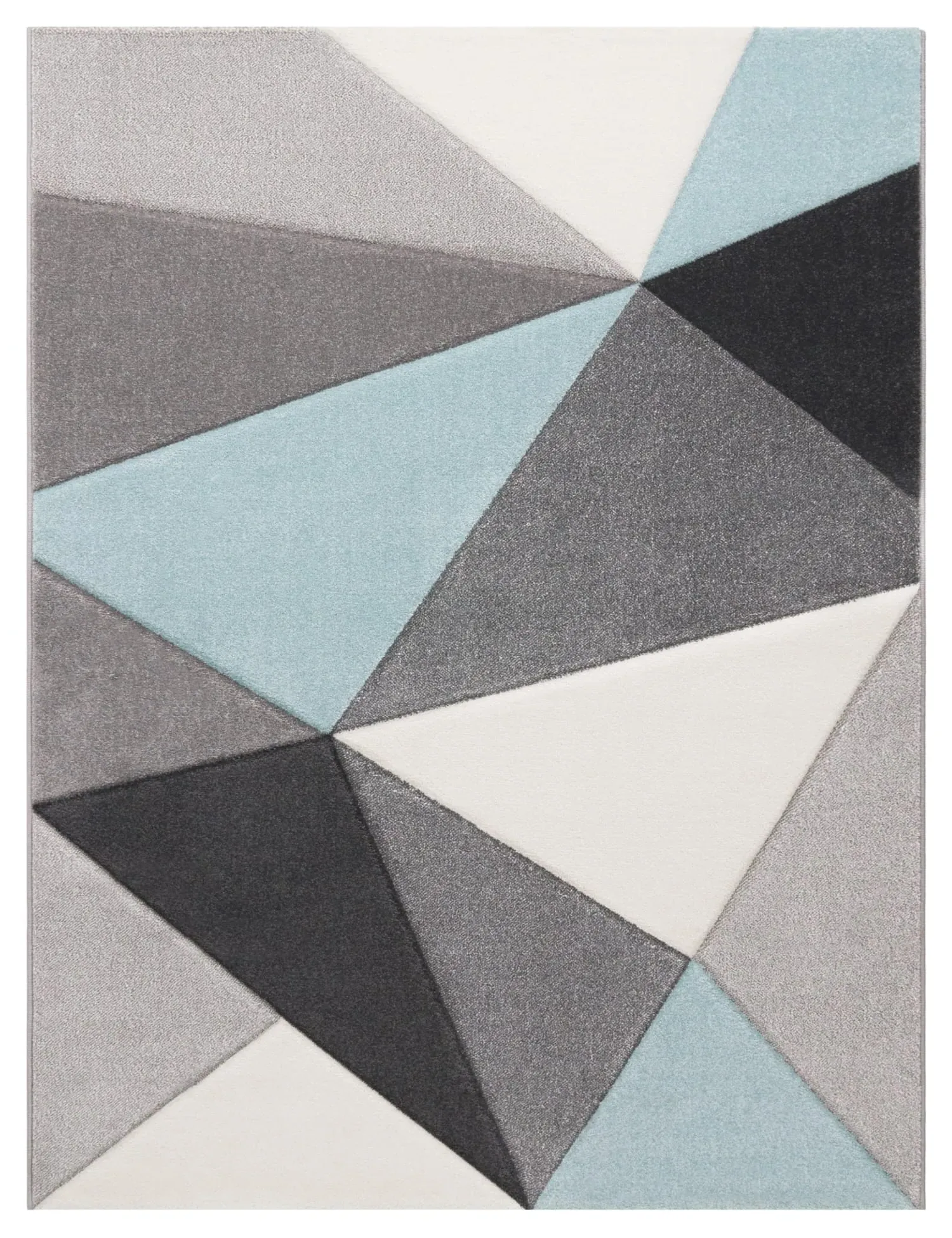 Dilara Geometric Rug - Turquoise image