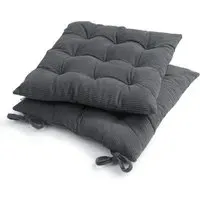 Elara Chair Cushion - Anthracite