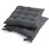Elara Chair Cushion - Anthracite