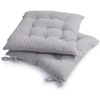 Elara Chair Cushion - Grey