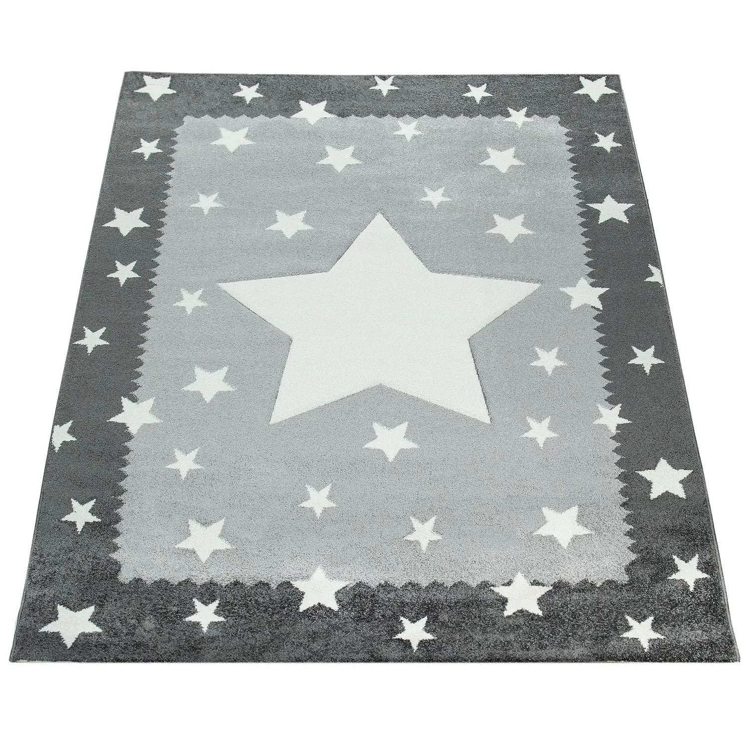 Elara Kids Rug - Grey