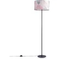 Elio Floor Lamp - Pink, Fabric
