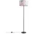 Elio Floor Lamp - Pink, Fabric