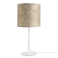 Elio Table Lamp - Beige, Steel