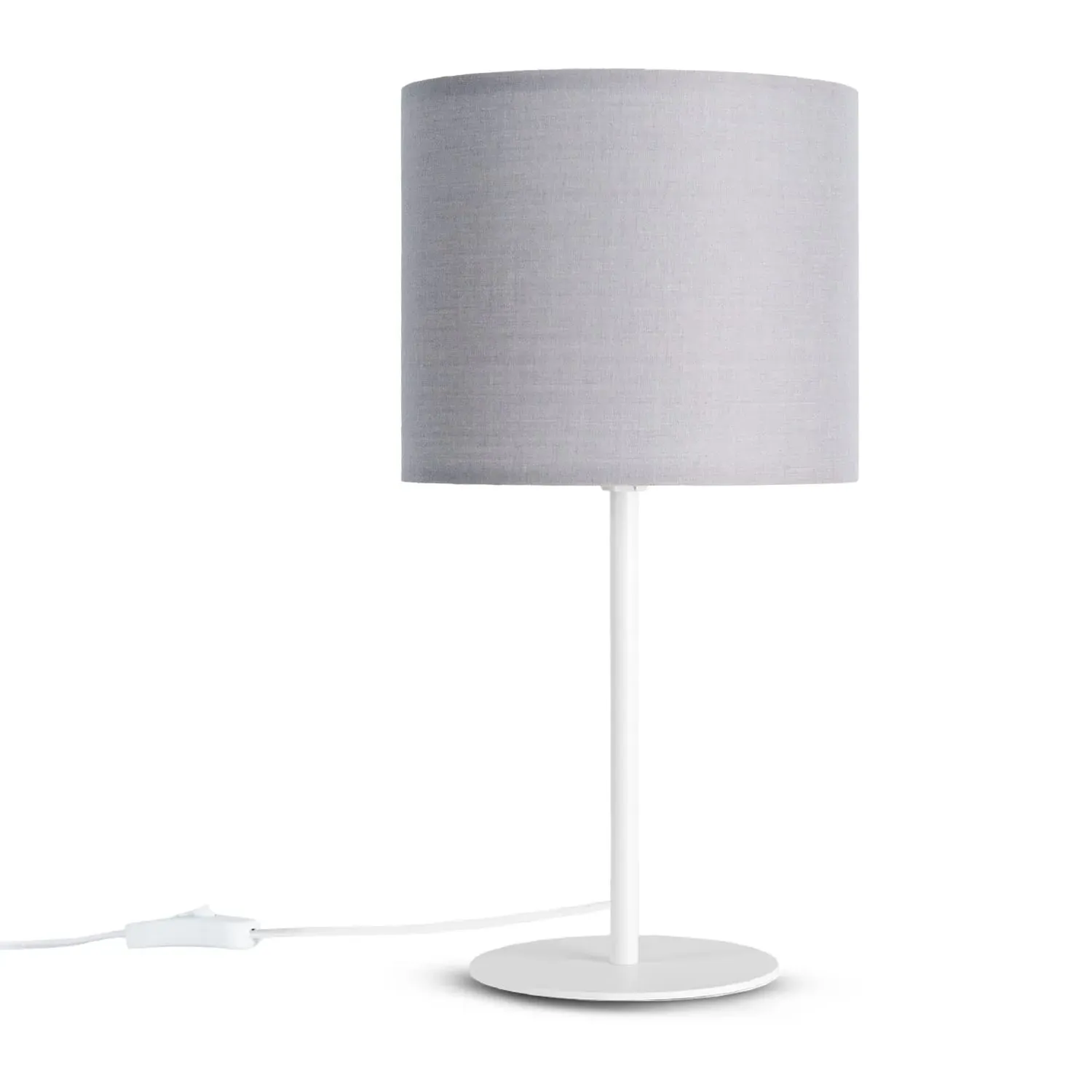 Elio Table Lamp - Light Grey, Steel