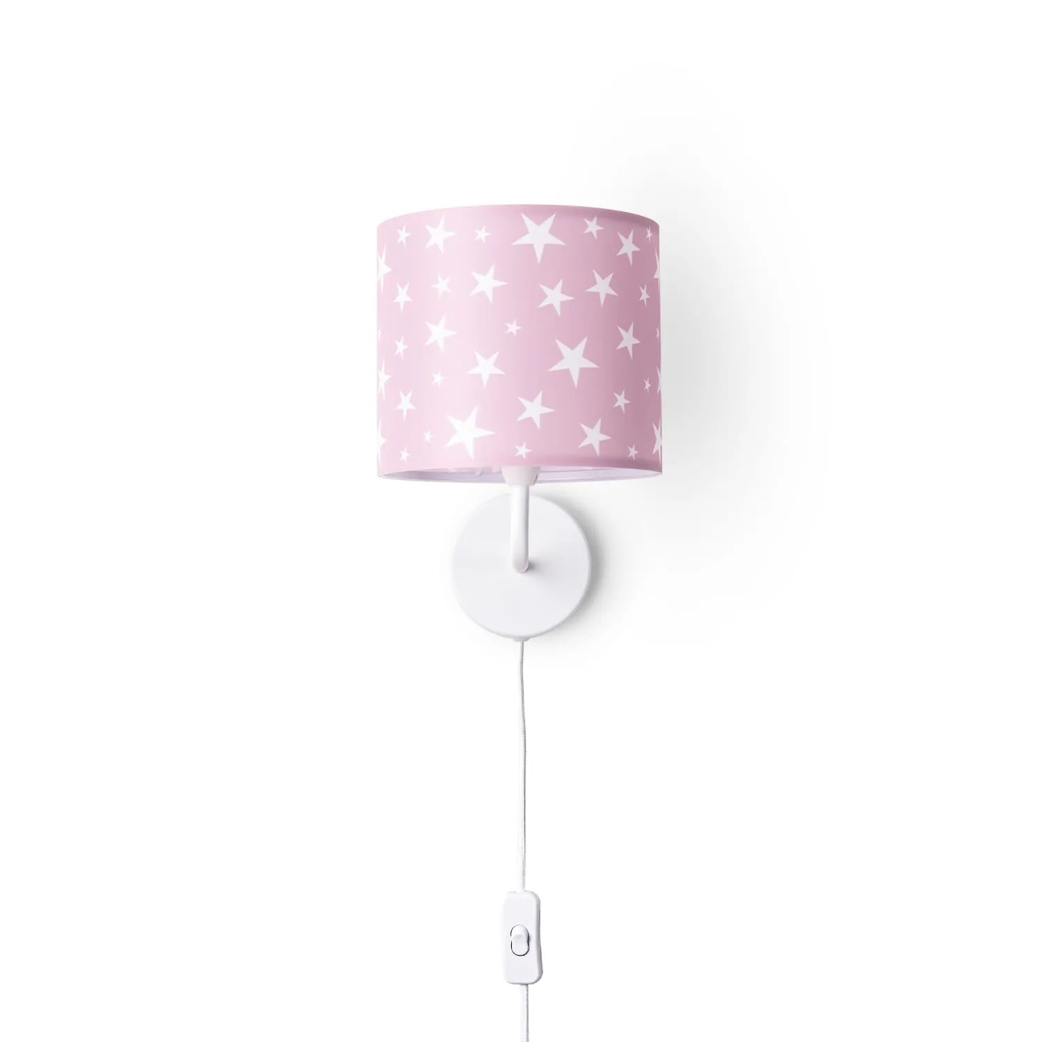 Elio Wall Light - Pink, Steel