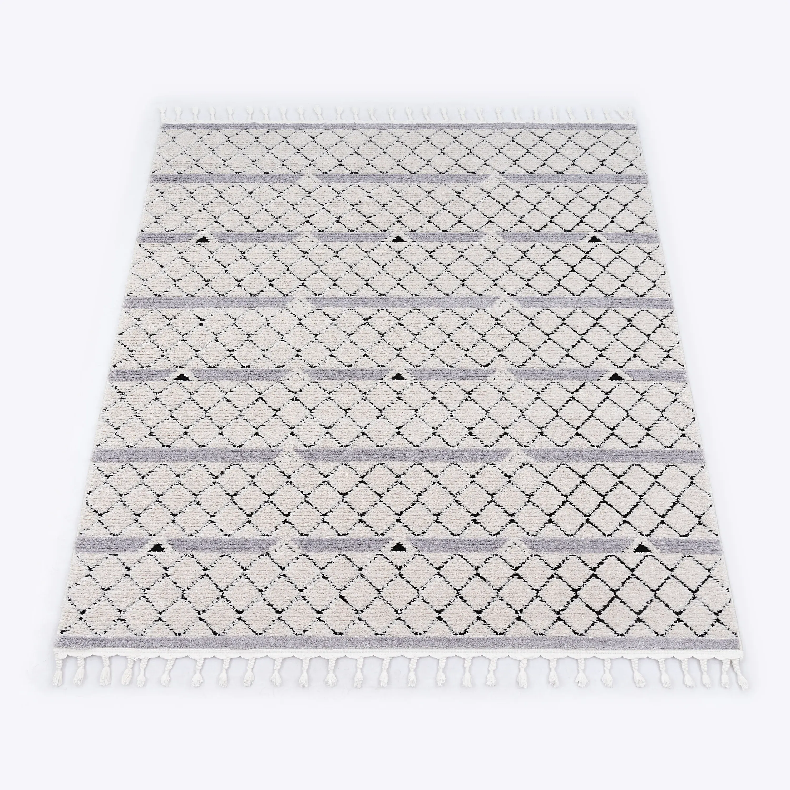 Ember Short Pile Rug - Grey image
