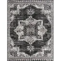 Escara Vintage Rug - Black