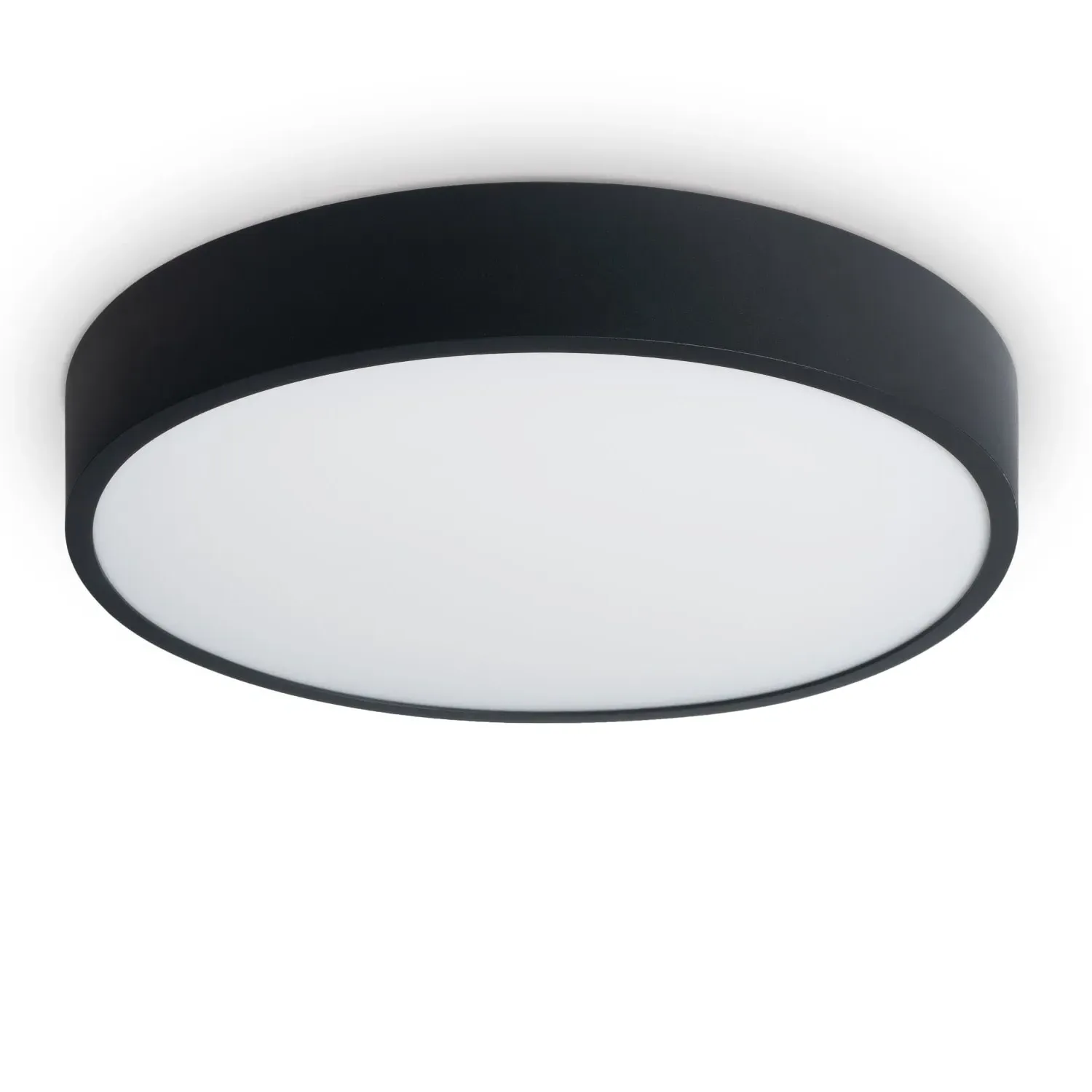 Finn LED Ceiling Light with Dimming - Black, Aluminum