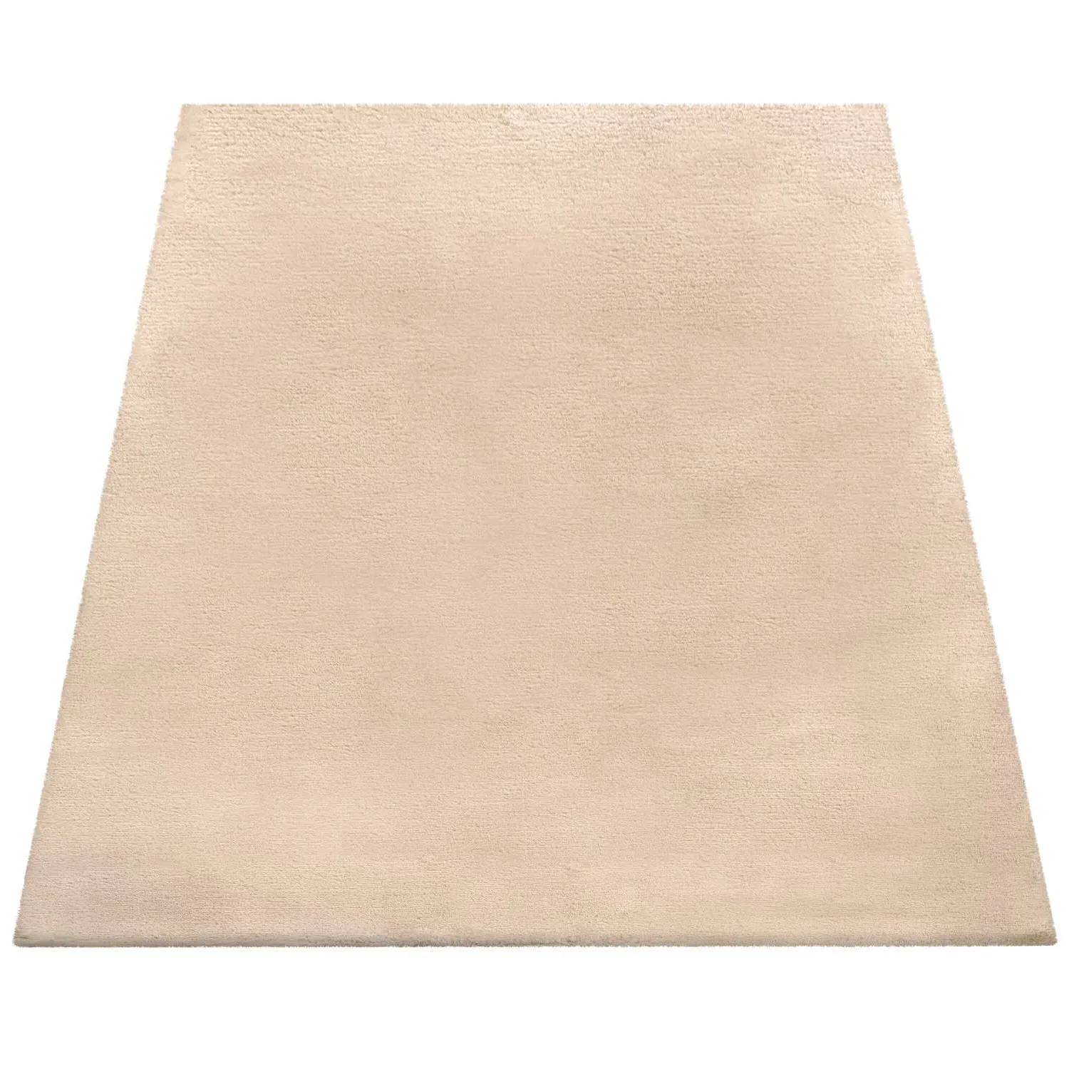 Fluffy High-Pile Fur Rug - Sand product
