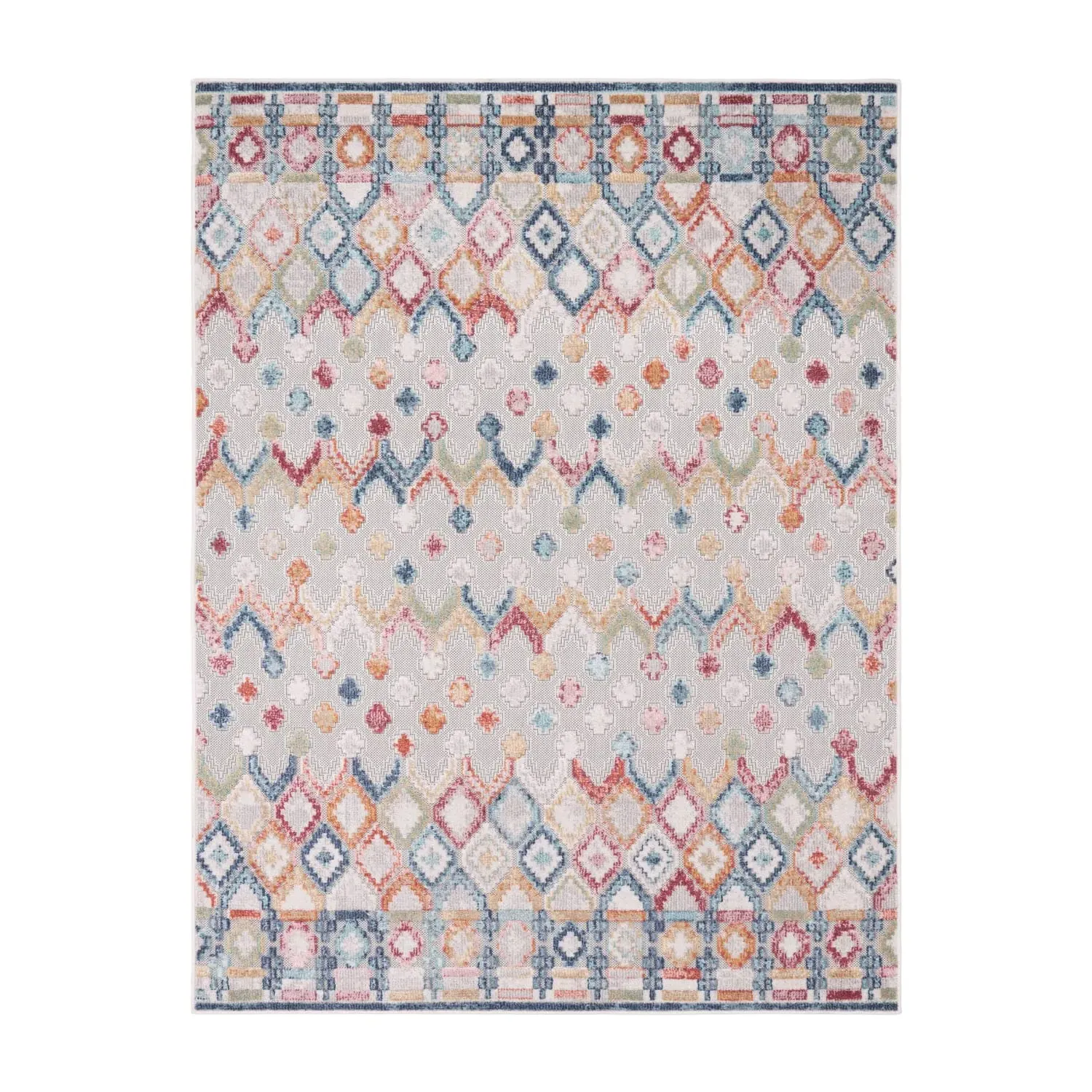 Fuzara Indoor Outdoor Rug - Multicolored