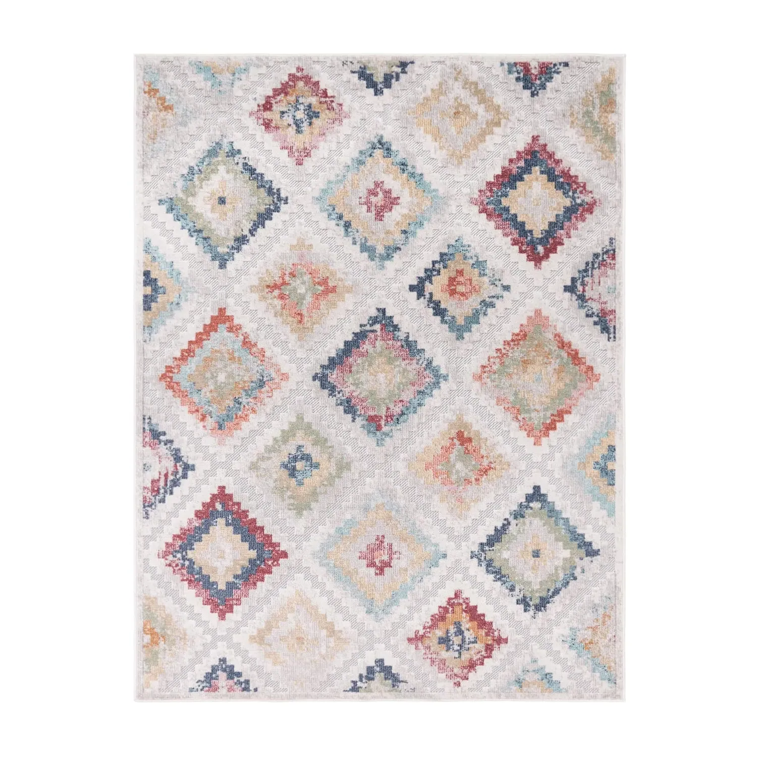Fuzara Indoor Outdoor Rug - Multicolored