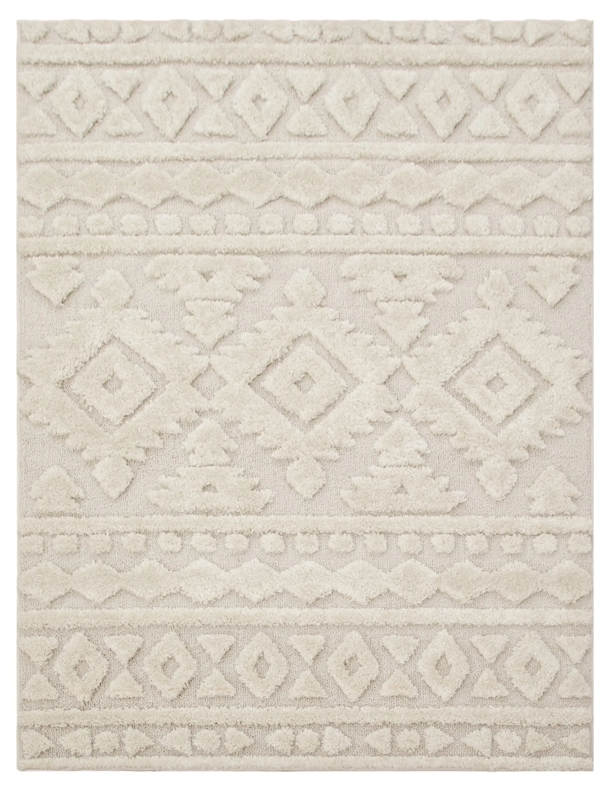 Geneva High-Pile Rug - Beige image