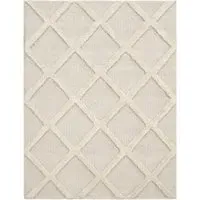 Geneva High-Pile Rug - Beige