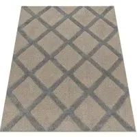 Geneva High-Pile Rug - Grey