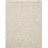 Geneva High-Pile Rug with Diamond Pattern - Beige