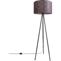 Glow Floor Lamp with Cable Switch - Anthracite, Steel
