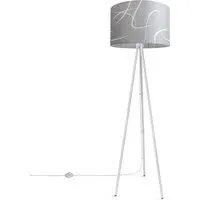 Glow Floor Lamp with Cable Switch - Light Grey
