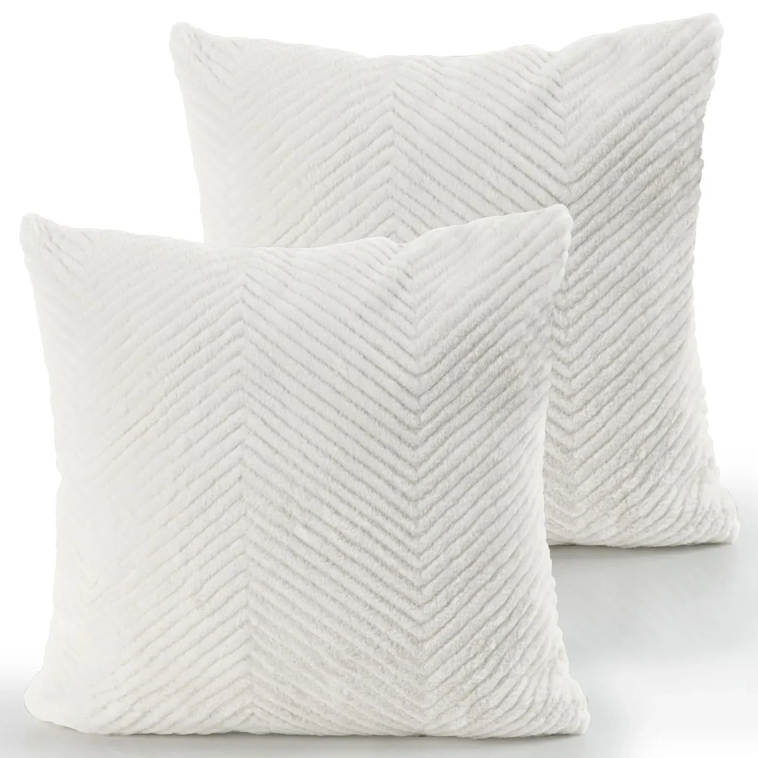Havena Cushion Cover - Cream, Polyester