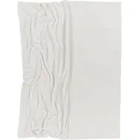 Havena Throw Blanket - Cream, Polyester