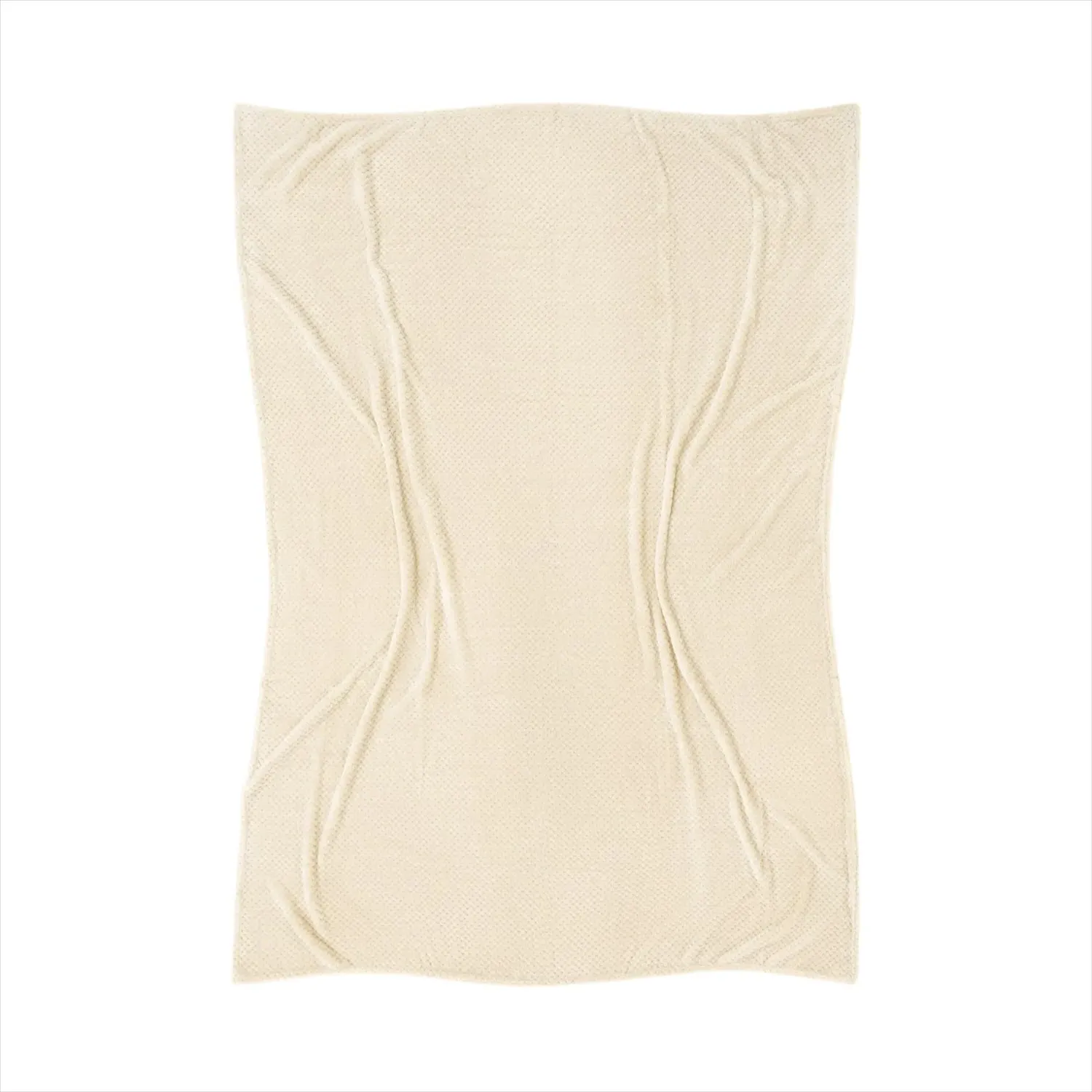 Hayley Fleece Blanket - Camel, Polyester product