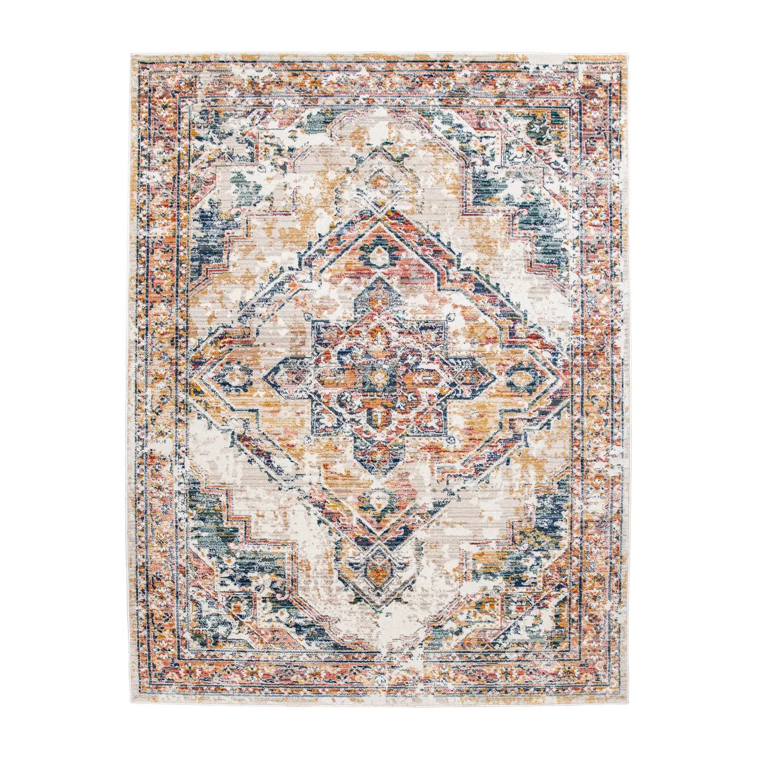 Herbella Floral Rug - Multicolored