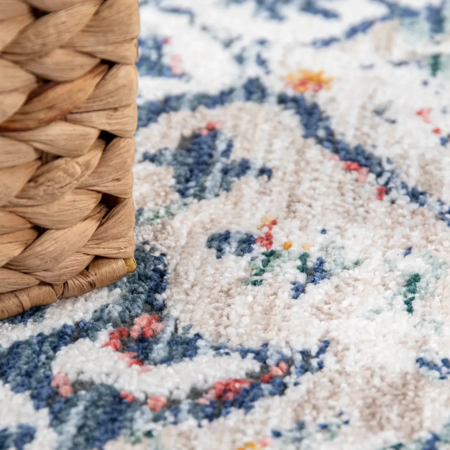 Herbella Oriental Rug - Blue image