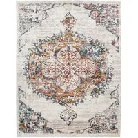 Herbella Oriental Rug - Cream
