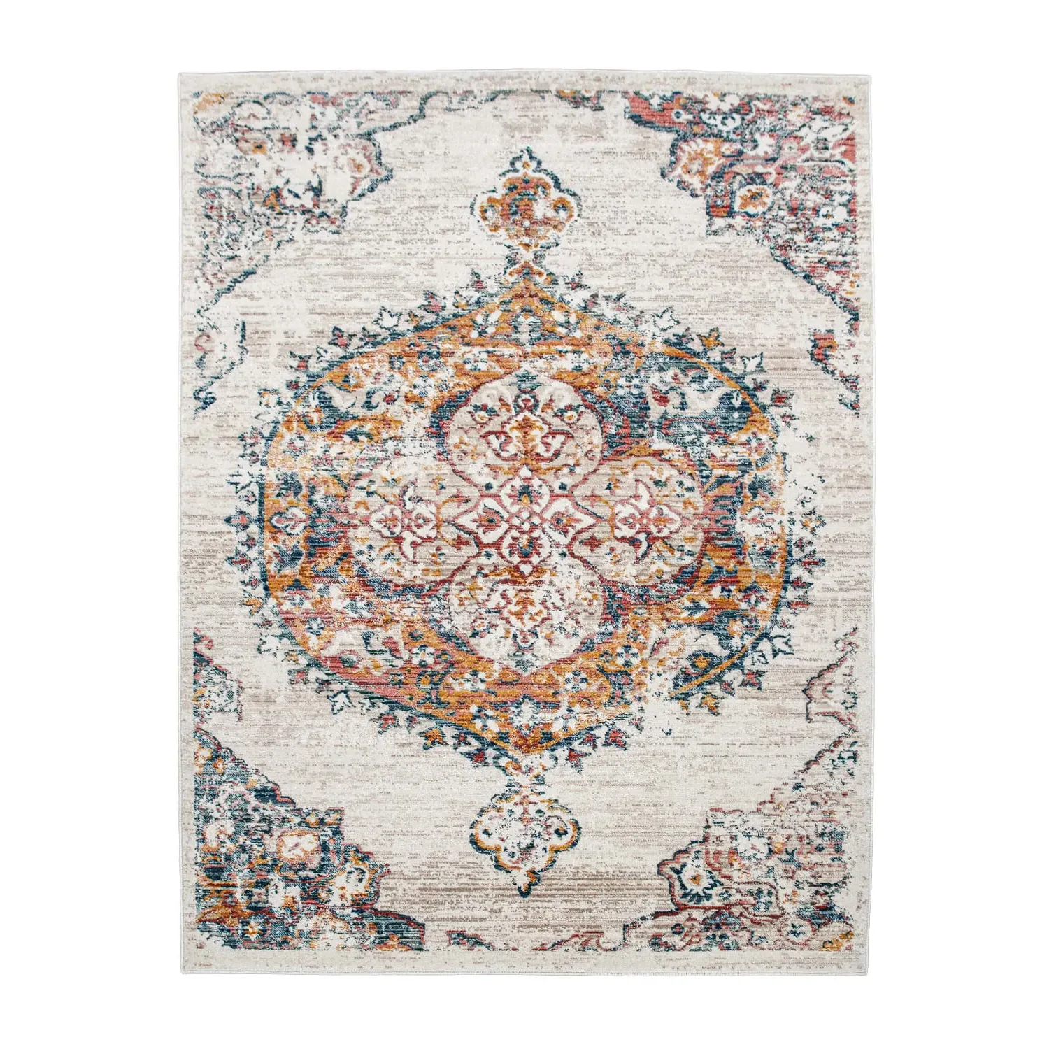 Herbella Oriental Rug - Cream image