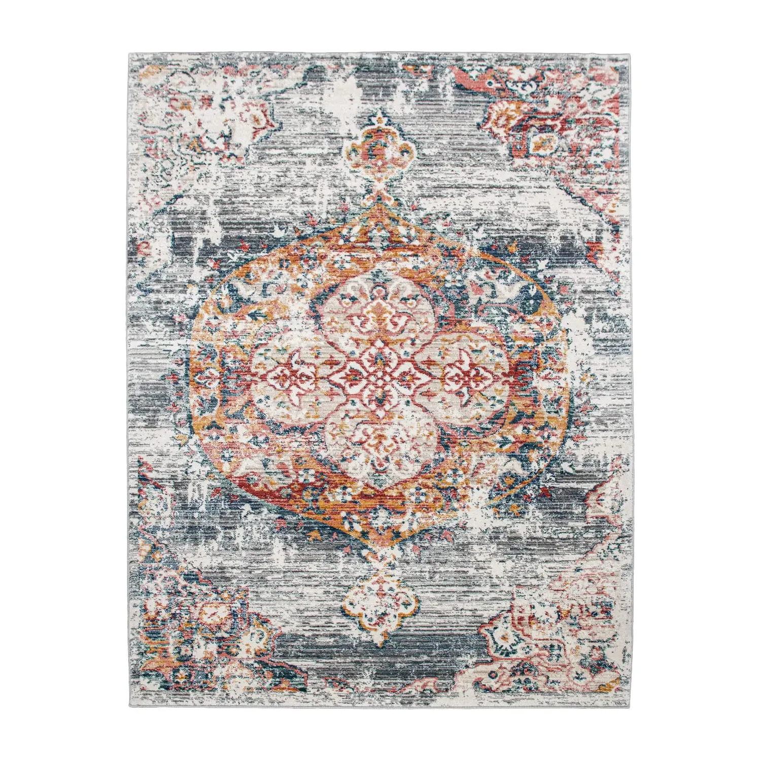 Herbella Oriental Rug - Grey image
