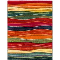 Horizon Striped Rug - Multicolored