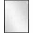 Iona Wall Mirror - Black, Aluminum