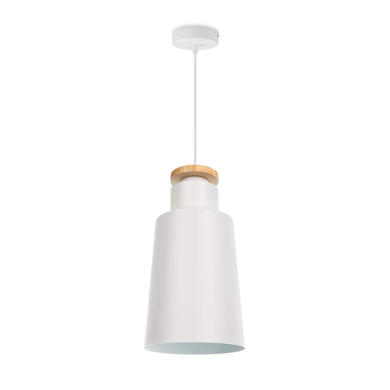 Jace Pendant Light - White, Aluminum