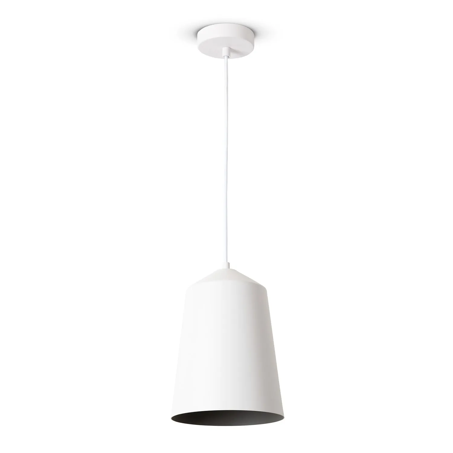 Jason Pendant Light - Light Grey, Aluminum