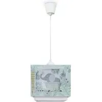 Julia Pendant Light - Light Green, Plastic