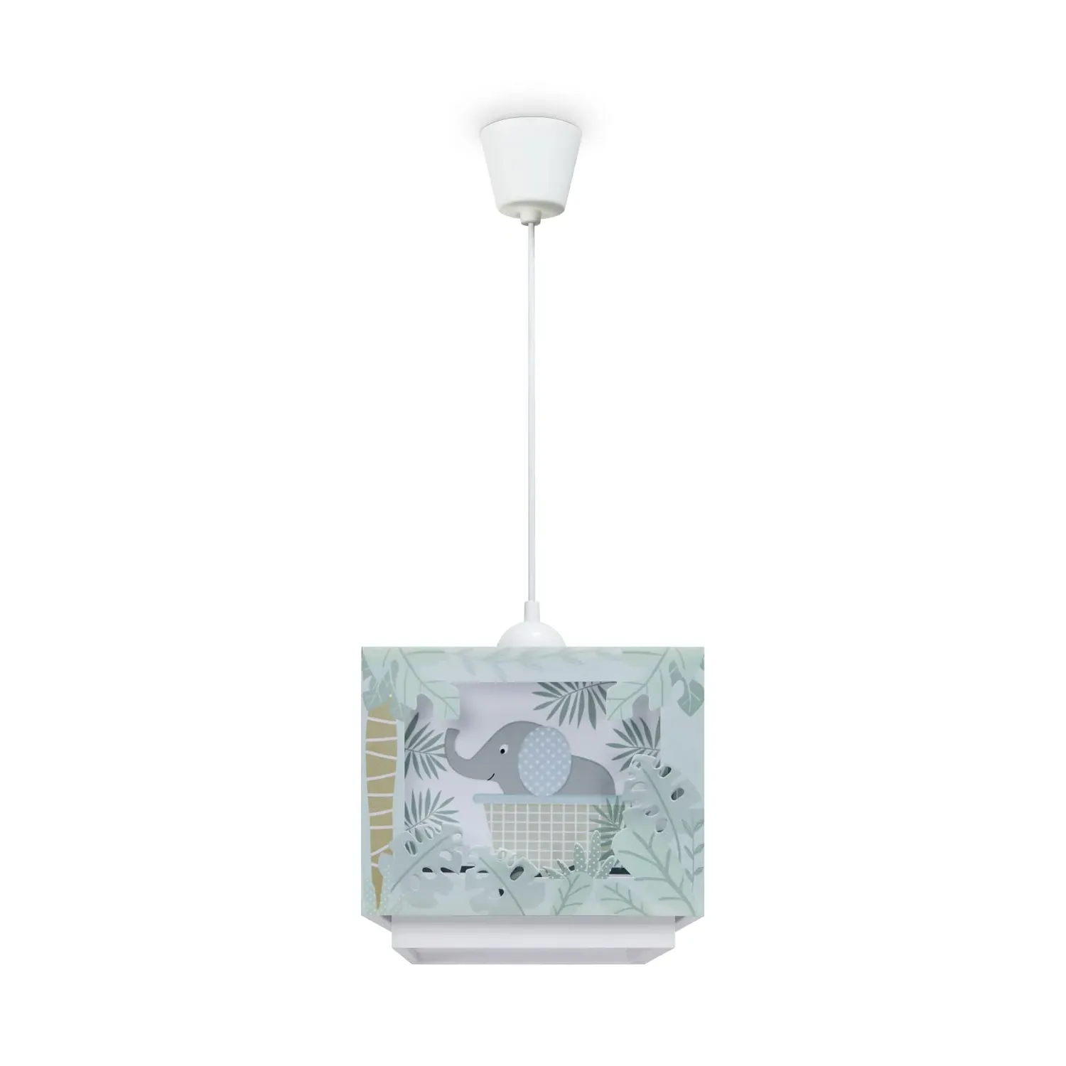 Julia Pendant Light - Light Green, Plastic