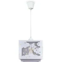 Julia Pendant Light - Light Grey, Plastic