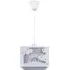 Julia Pendant Light - Light Grey, Plastic